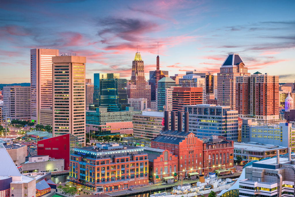 Baltimore, Maryland skyline